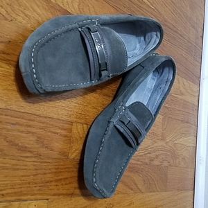 Calvin Klein Miden Suede Dress Loafers Sz 10.5